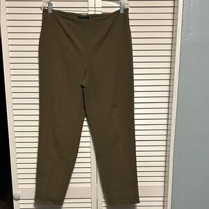 Piazza Sempione Khaki Ankle Pants